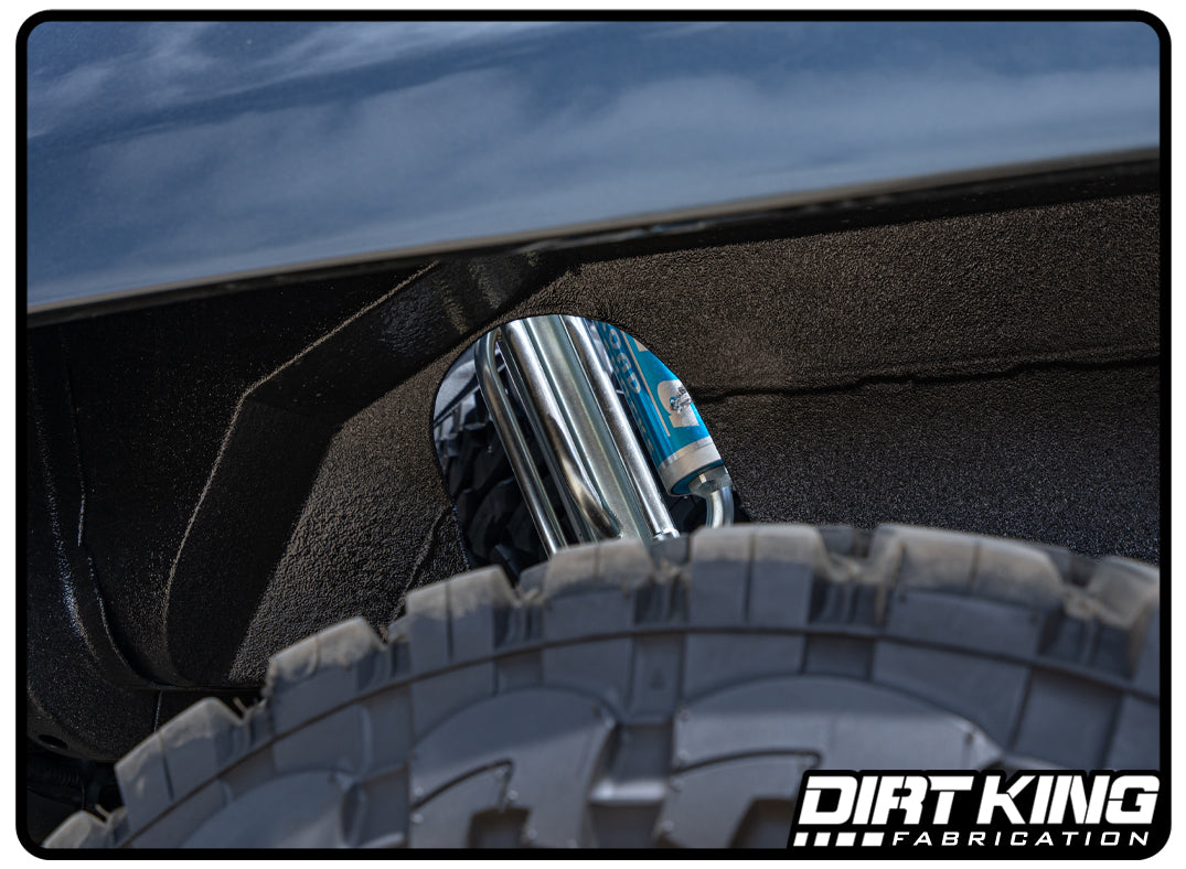 Over-sized Rear Wheel Wells