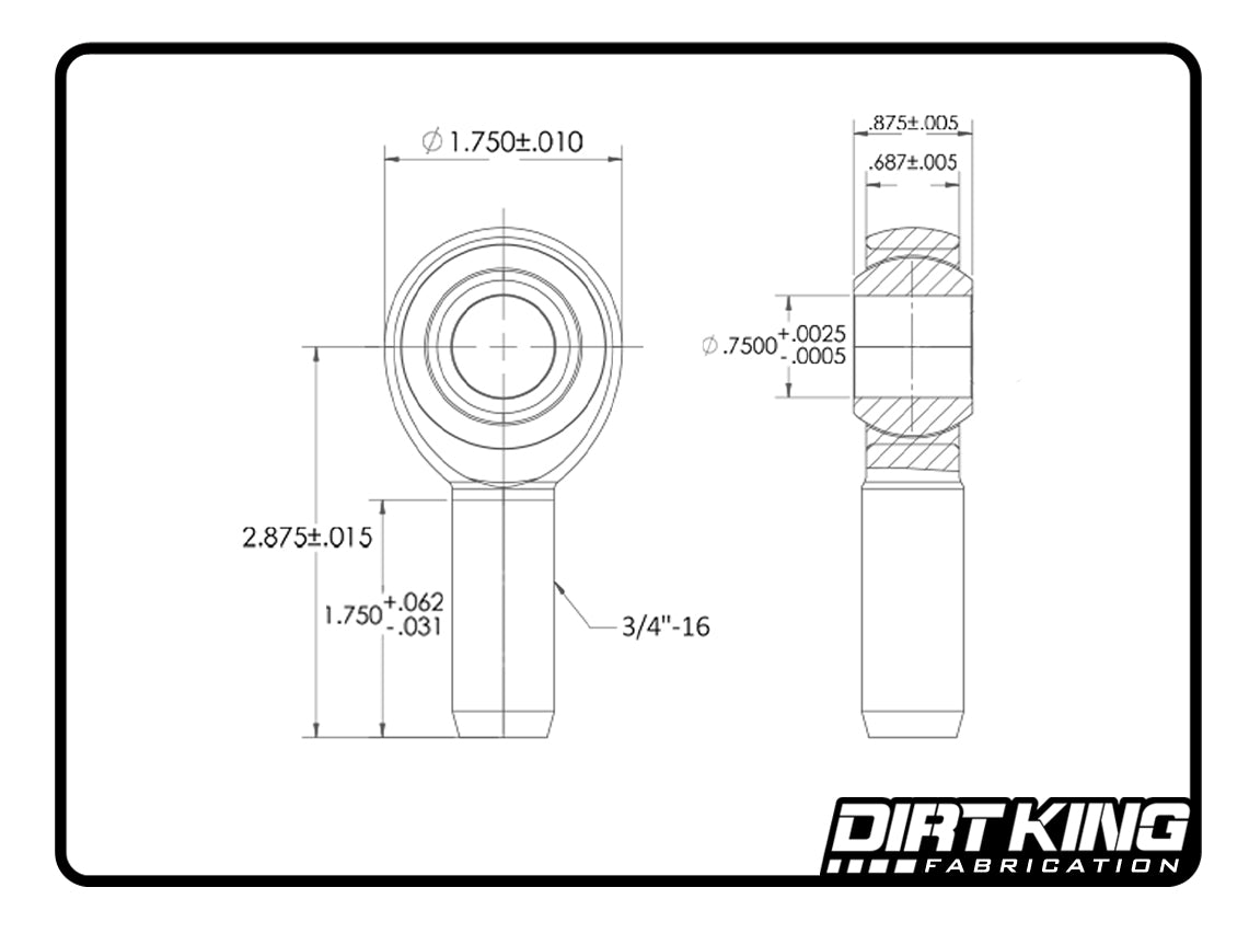 Probearing Rod Ends
